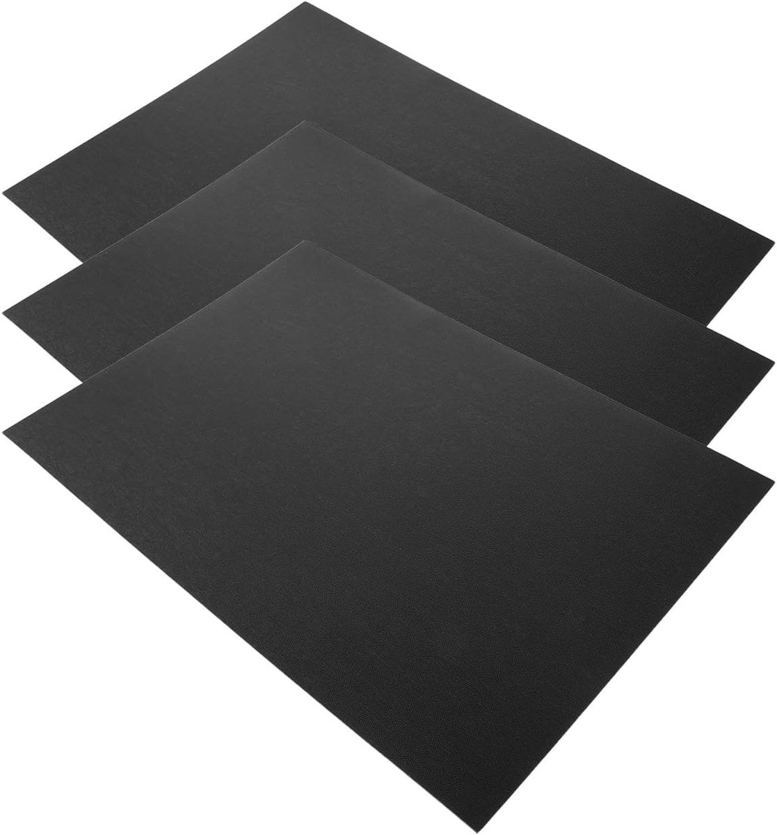 Zakstabilisator, 3 stuks, zwarte bodeminzetstukken voor handtassen, shoppers, rugzakken, verdikte kunststof plaat, 42 x 29 cm, vormvast, belastbaar