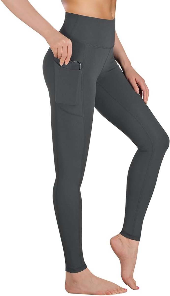 Leggings Hoge Taille Dames Sport Fitness Yoga Broek Yoga Broek Sportbroek Leggings Fitness Broek met Zakken