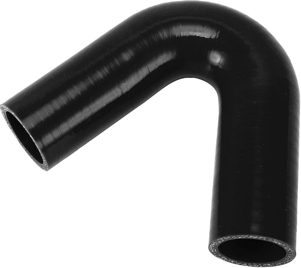 1 Stuk 35mm/ 1.38" ID 120mm/4.72" Lengte 135 Graden Zwarte Auto Silicone Slang Koelslang Universeel