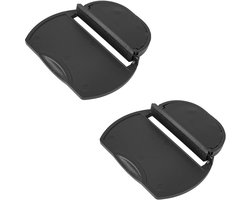 2-pack webcamcover voor Logi-tech C1000e C920 C922 C930 Stream Webcam, privacycameracover ter bescherming van lens en beveiliging, zwart