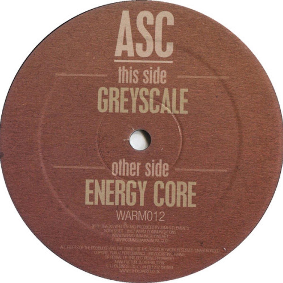 Asc - Energy Core / Greyscale