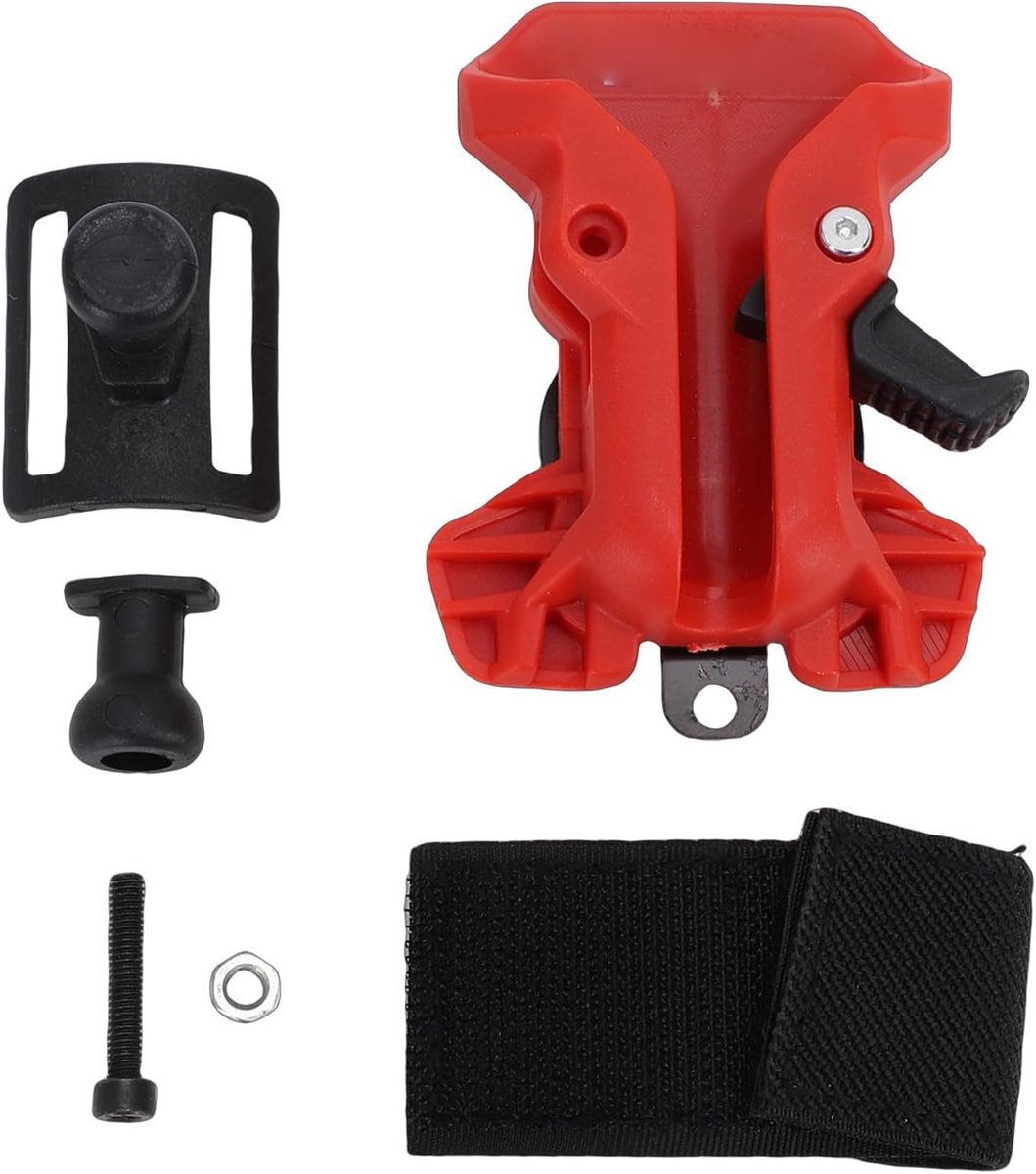 Elektrisch Gereedschap Ophangclip Heavy Duty Snelbevestiging Veilige Vergrendeling Heupriemhouder voor Boormachine Hamersleutel, Stevig ABS Nylon, Ideaal voor Elektriciens