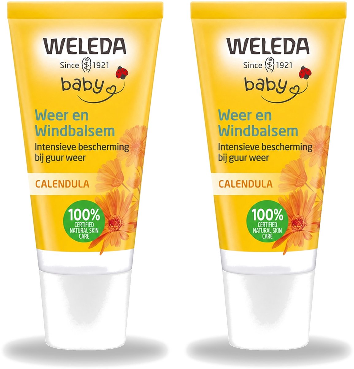 2 x WELEDA - Weer & Windbalsem - Baby & Kind Calendula - 30 ml - Voordeelverpakking - 2 stuks