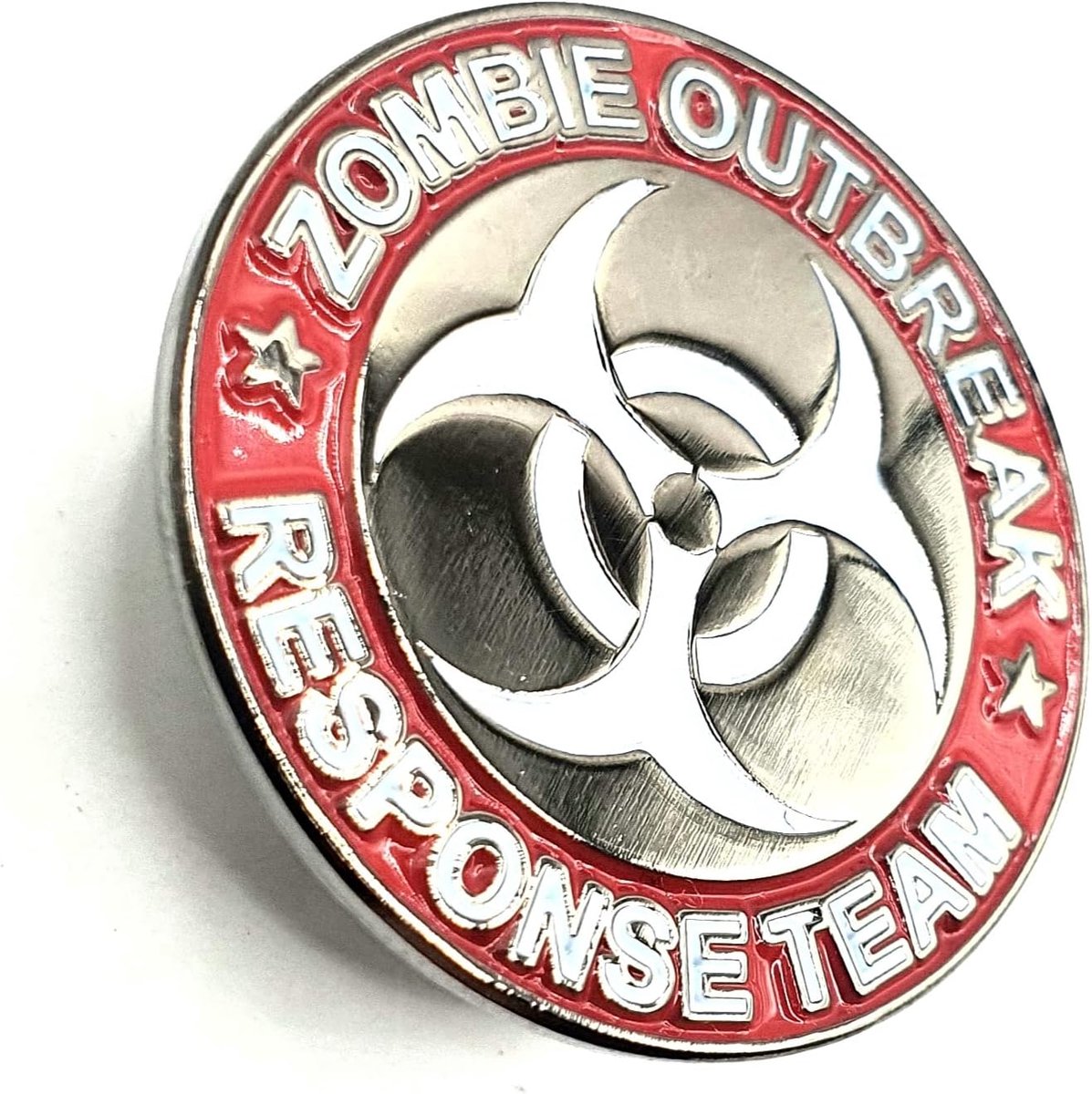 Uitbraak Response Team Biohazard Metalen Emaille Pin Badge, Metalen