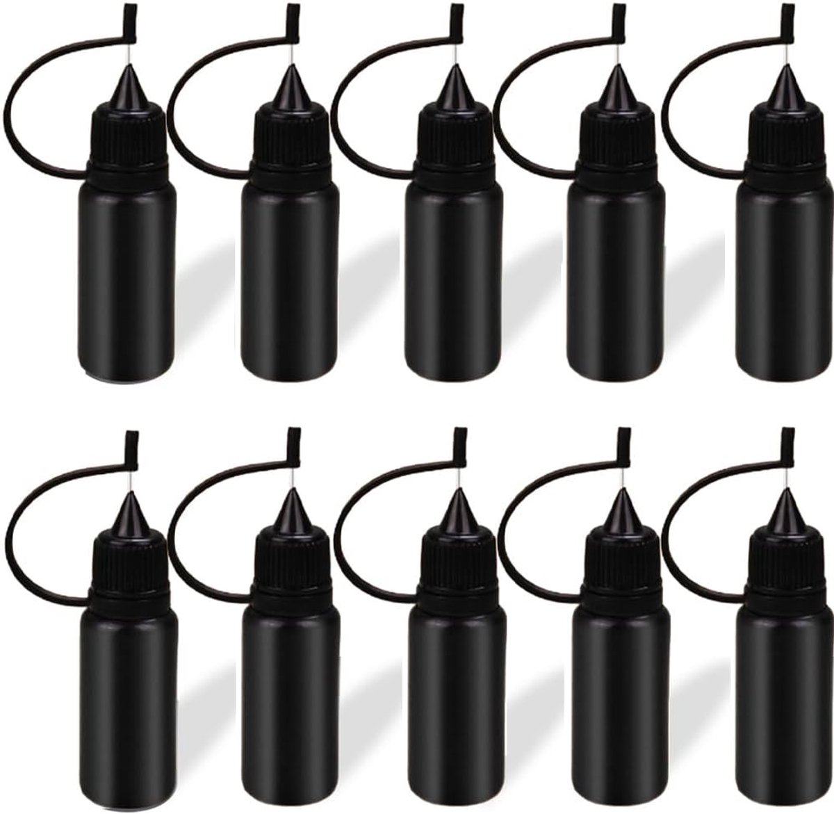 Musykrafties Precisie Tip Applicator Flessen 10-count, Elk 13ml 0.5oz