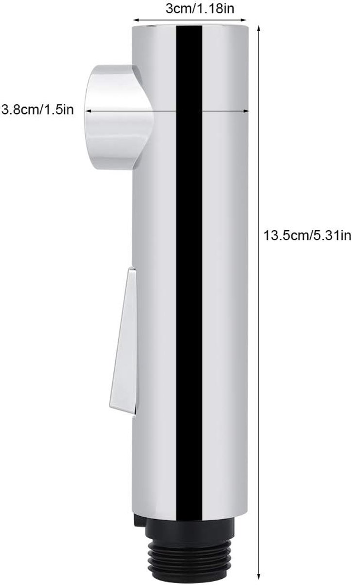 Sproeikop voor Keukenkraan, Aanrecht Kraan Vervangende Kop Deel Uittrekbare Sproeikop voor G1/2-connector: