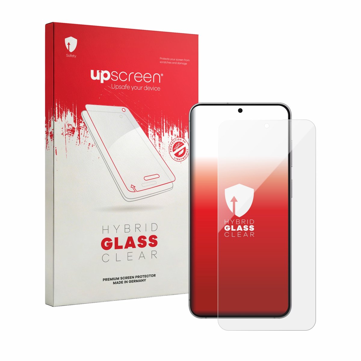 upscreen - Screenprotector voor Samsung Galaxy S26 FE - Folie Beschermfolie Beschermglas transparant