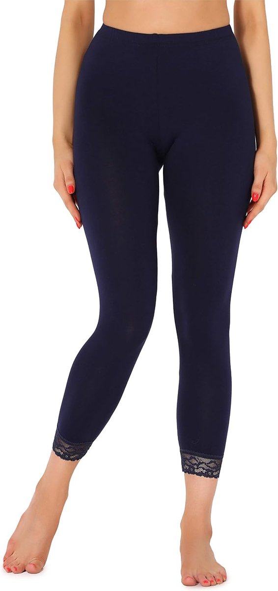 Style Dames 7/8 Legging met Kant MS10-342