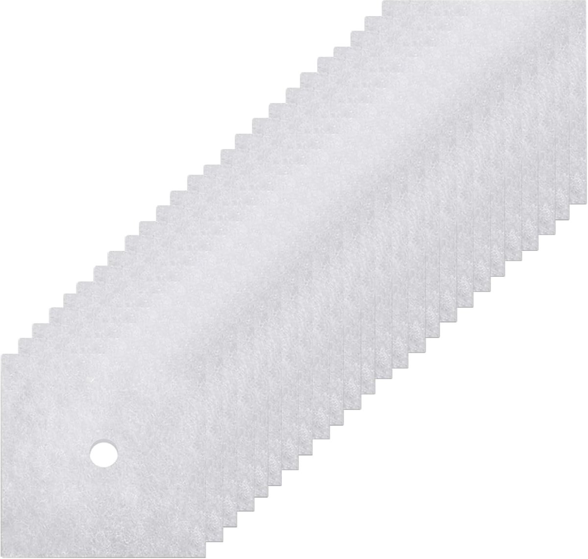 25 stuks vervangingsfilters voor Maico ZF 60/100 en ER-AP/APB 0093.0680 ventilatiesysteem luchtfilter filterklasse G2-135 x 135 mm Ø 22 mm stoffilter vervangingsfilter