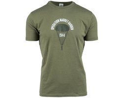 Fostex Garments - T-shirt Operation Market Garden (kleur: Groen / maat: XL)