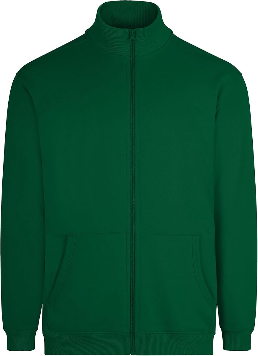 SZ270U Cooper, uniseks sweatshirt met ritssluiting, kleur Kelly, maat XL, Kelly Groen, XL