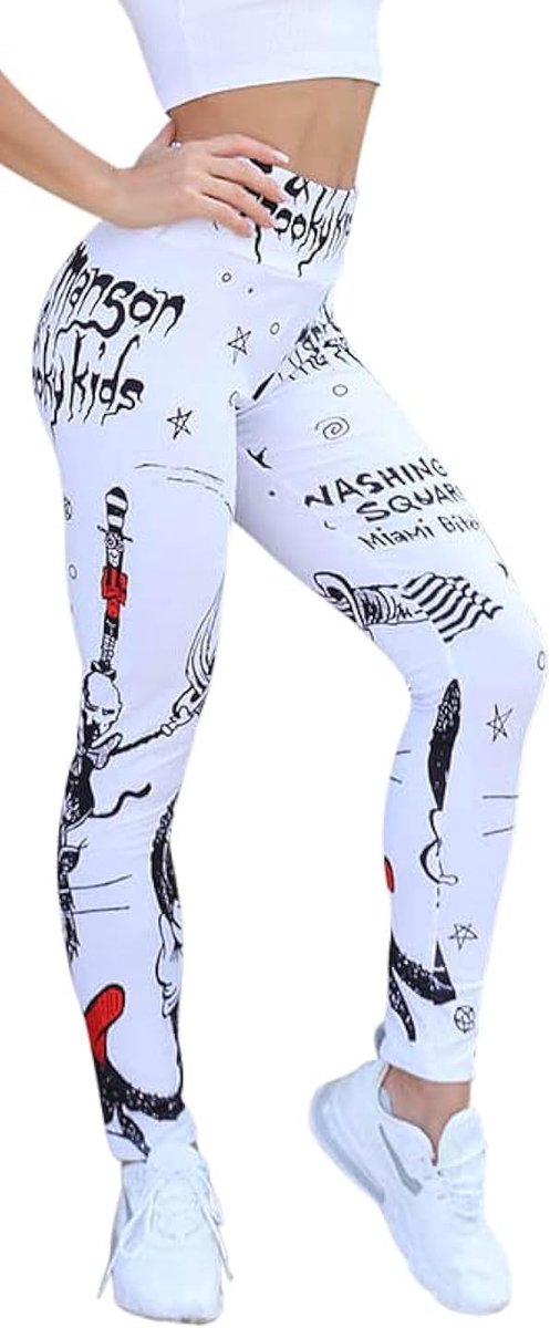 One Clothing - Dameslegging voor sport, fitness, outdoor en loungewear, super elastisch en met hoge tailleband voor kreukvrije, comfortabele pasvorm