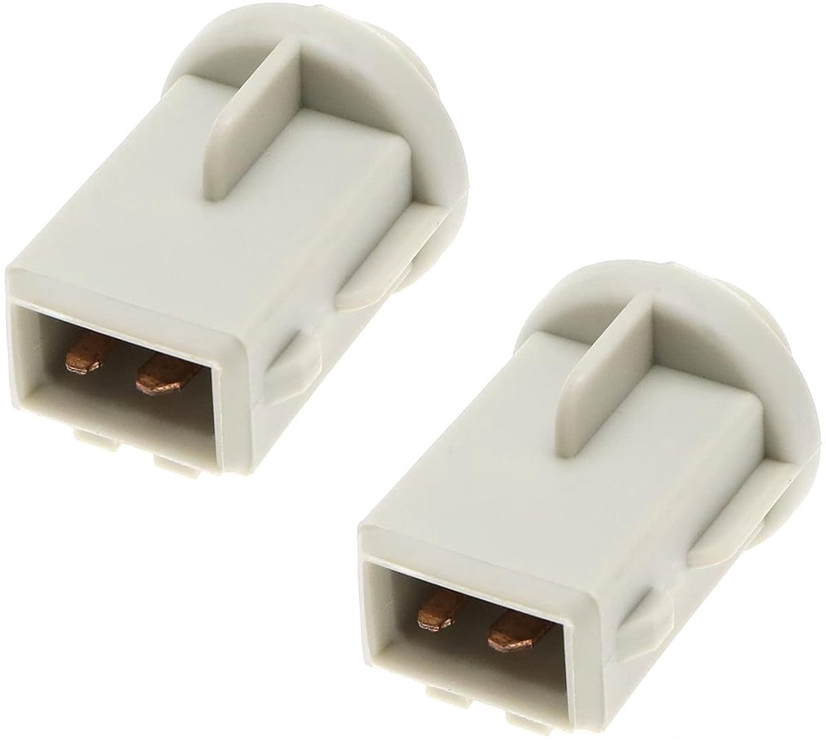 Idea 2 Stks Side Lamp Gloeilamp Houders Vervanging 191941669A Compatibel met VW T4 1990 tot 2003 Lamp Houder Socket Lamp Behuizing Plastic
