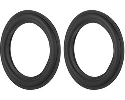 Rubberen Rand, 2 stuks Luidspreker Surround Reparatie Subwoofer Schuimrand Woofer Reparatie Onderdeel Vervanging, voor /Swans Luidspreker(5 inch)