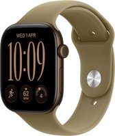 Apple Watch Series 12 - Wifi - 42 mm - Donkerbrons - M/L