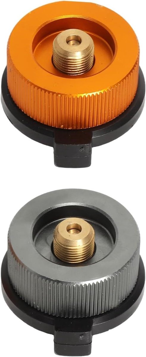 Adapter 2 stuks campingfornuis, gasadapter, cartridgeset