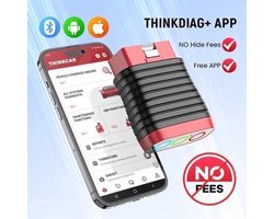 Thinkcar - OBD2 Scanner - Diagnosecomputer - Storing Verwijderen - Uitleesapparatuur Auto - Diagnose Auto - Diagnose apparatuur voor auto's - Volledige systeemdiagnose - Auto Accessoires