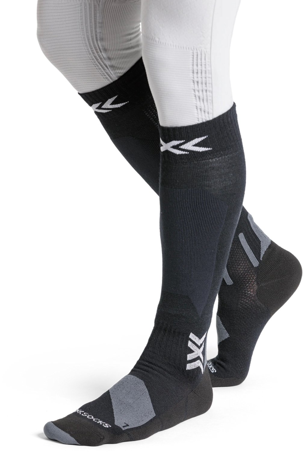 X-Socks Ski Discover Merino OTC Skisokken 35-38 Zwart