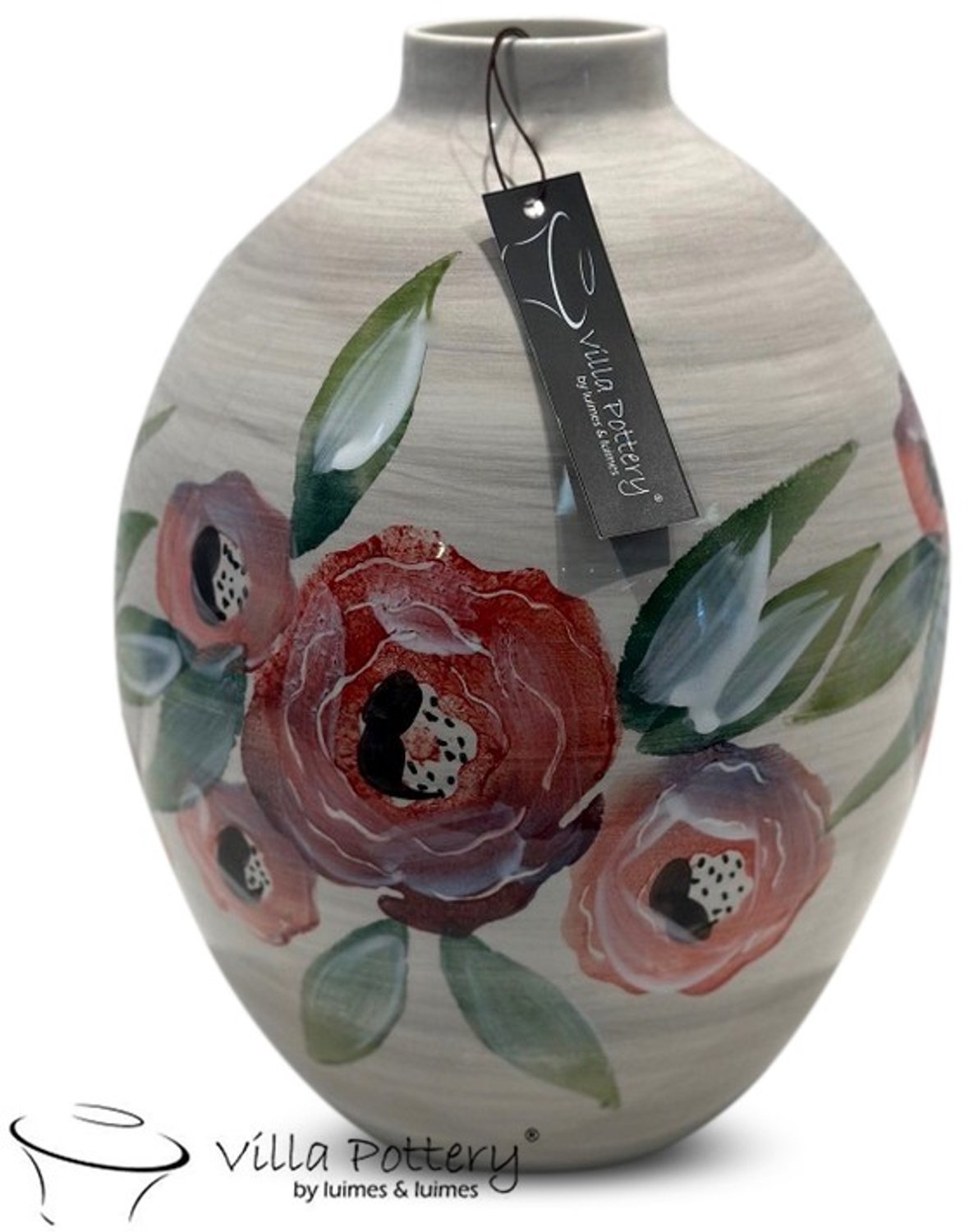 Villa Pottery Louise vaas 19 x 29 rood