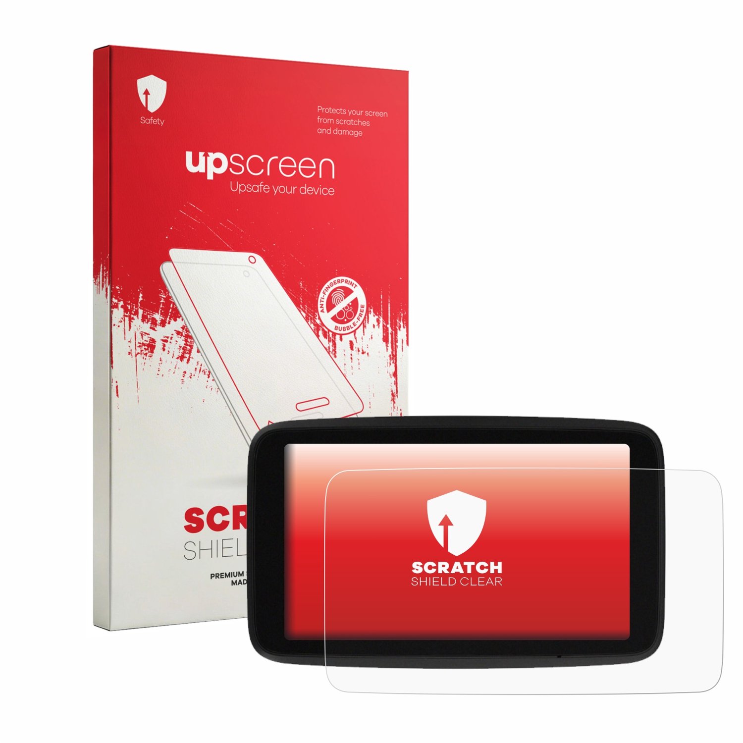 upscreen - Screenprotector voor TomTom GO Expert Plus 6" - Folie Beschermfolie transparant
