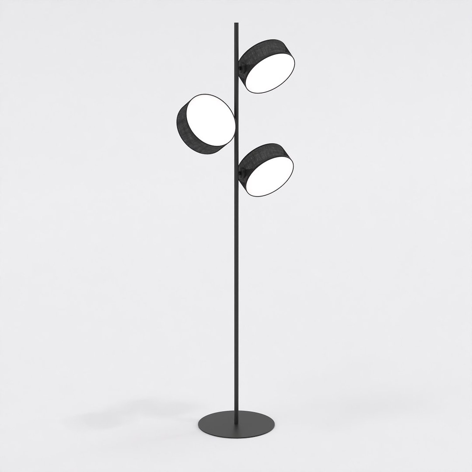 Emibig DRUMZ LP3 BLACK - Stijlvolle vloerlamp voor elk interieur