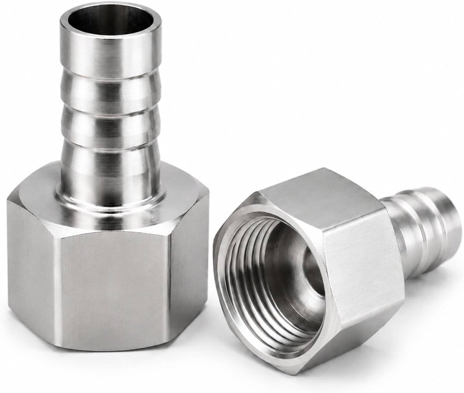 Slangtuit 10 mm OD Barb - 1/2 inch BSP zeskantige binnendraad - ideaal voor waterafvoer - ShopVlot