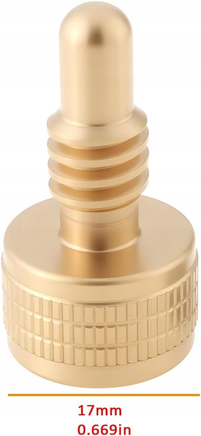 Messing Biljart Schroeven 17mm voor Keu - Gewicht Aanpassing (2 stuks) — afbeelding 5
