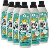 Marcel's Green Soap Kleur Wasmiddel - Perzik & Jasmijn - 6 x 1L - 139 wasbeurten