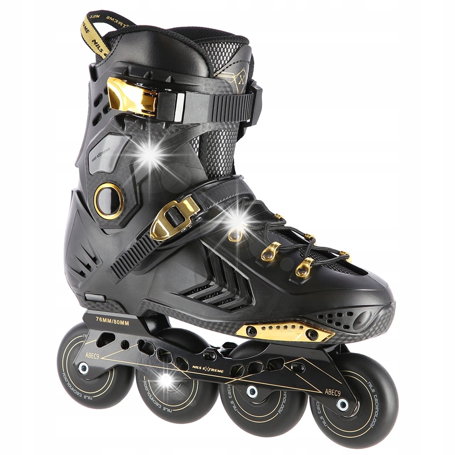 Slalom Skeelers Rubberen Wielen