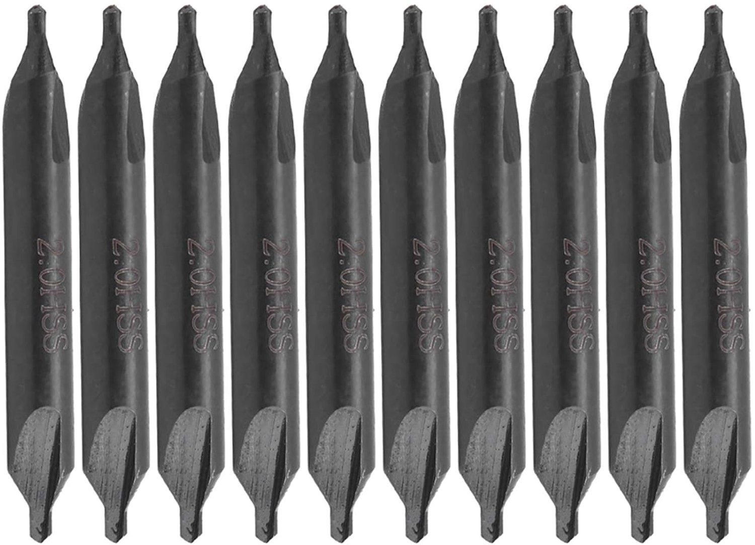 Middle Drill, 10 Pieces Middle Drill, 2mm AType Stainless Steel Special Processing Industrial Supplies, Countersink - ShopVlot