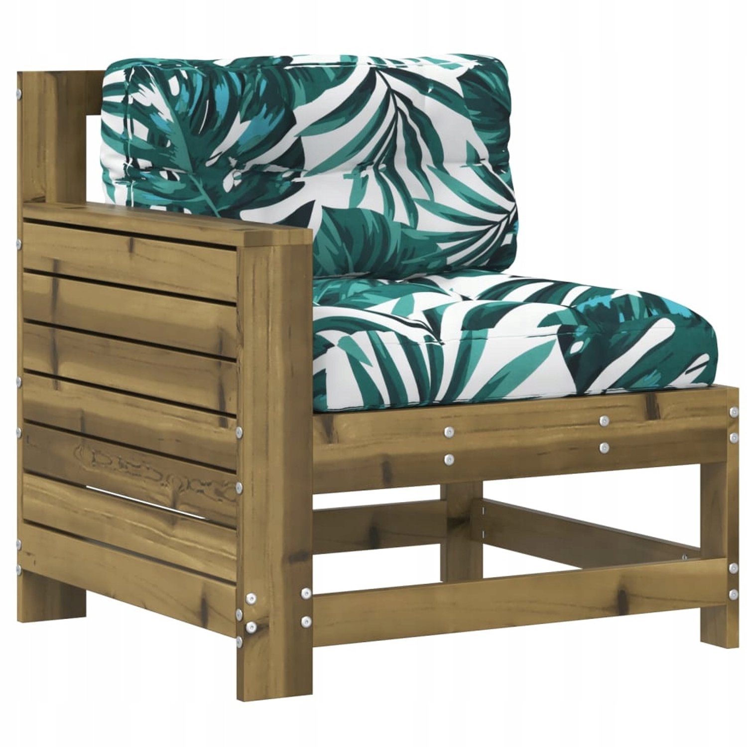 Modulaire Houten Pallet Sofa voor Tuin, Terras of Balkon