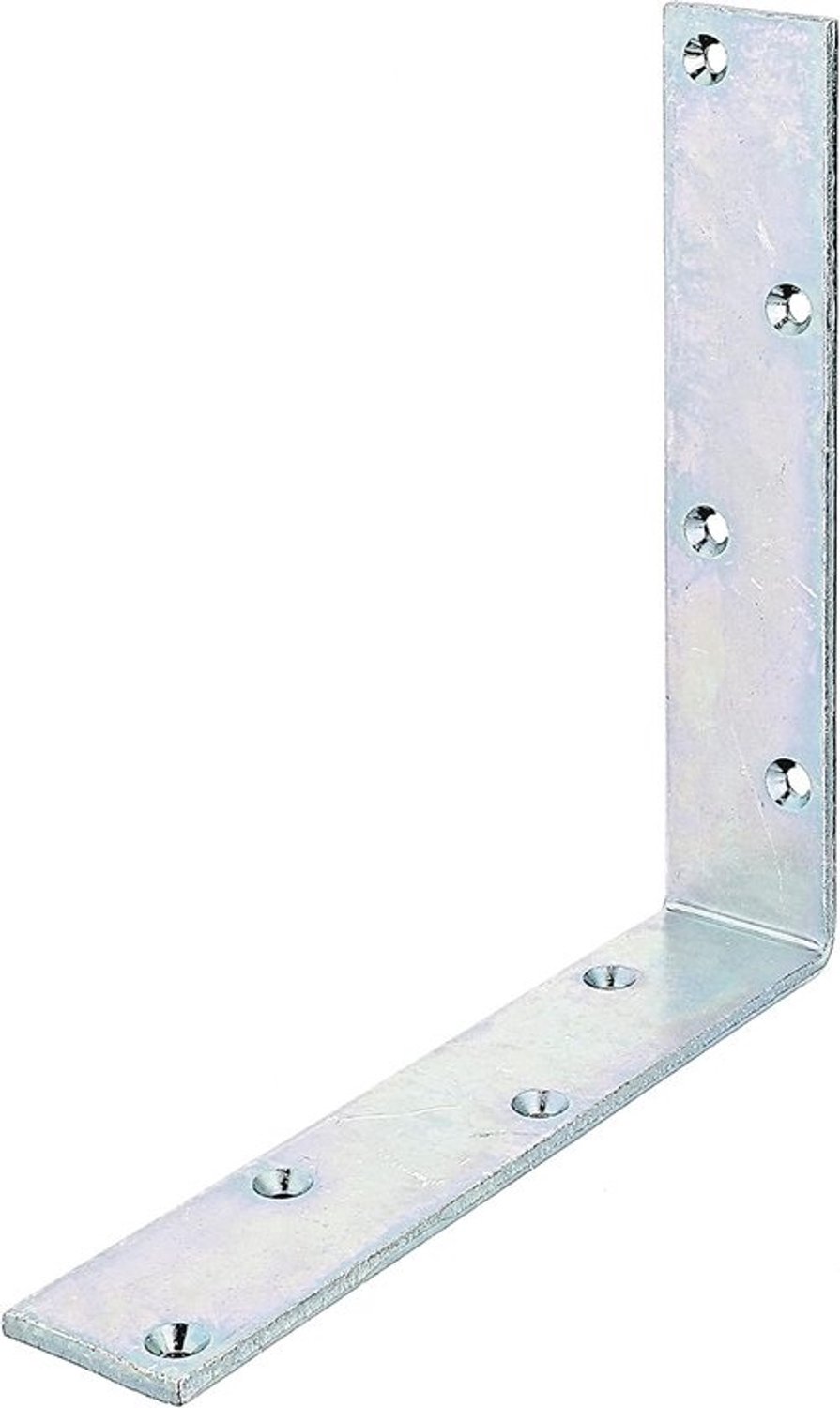 Balkhoek - Versterkingshoek - Houtverbindingen maken - Elektrolytisch verzinkt - 200x200x40mm - Geel verzinkt