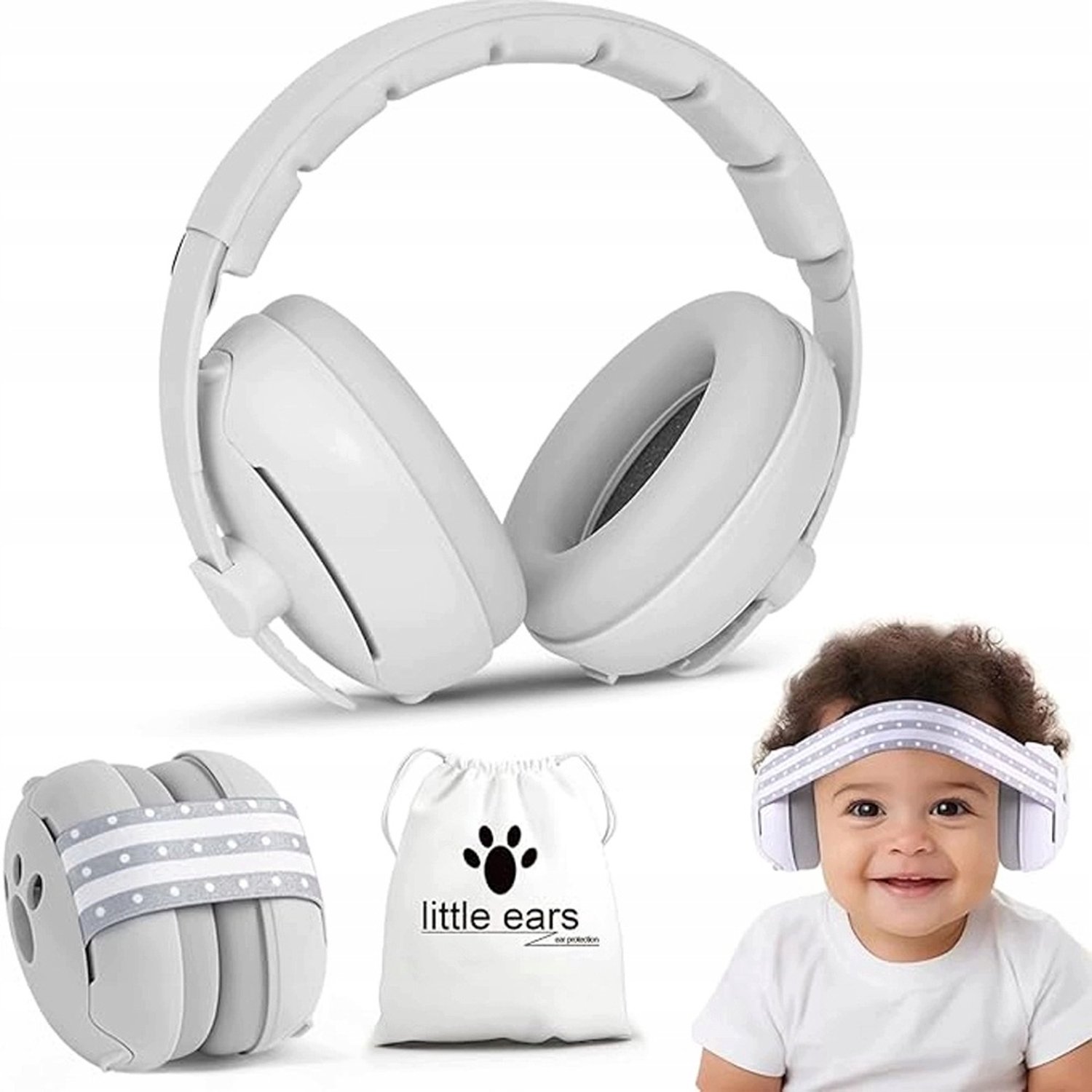 Merkloze Baby Gehoorbescherming - Comfortabele en Veilige Oorkappen