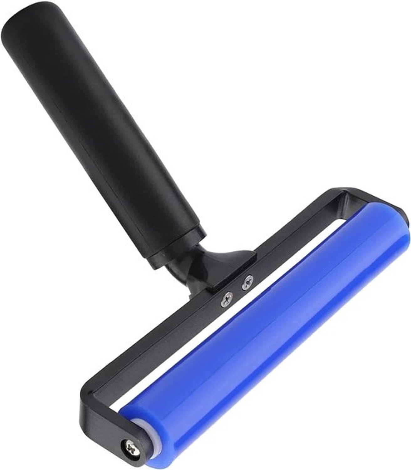 Stofverwijderingsroller - Plakroller Schoonmaakroller - Oppervlakken Reinigen - Hoge Elasticiteit Siliconen - 305 cm - Blauw