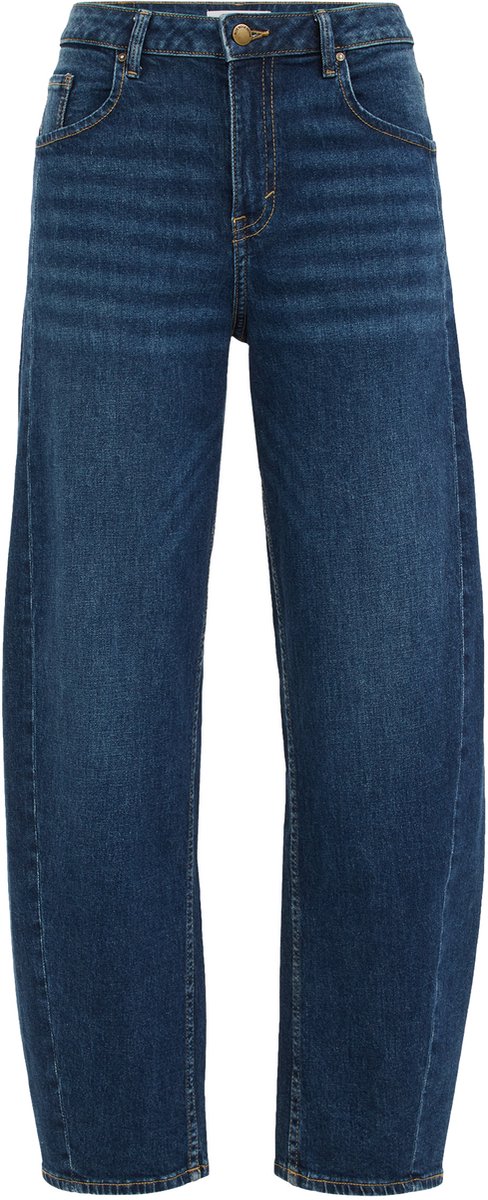WE Fashion Dames tapered fit broek