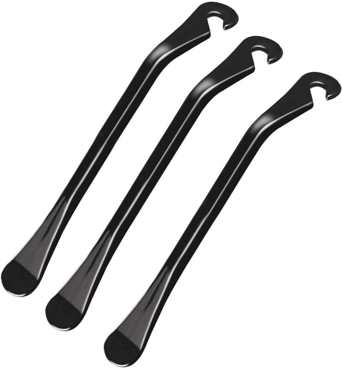 3 stuks Franse fietsbanden in haakvorm van staal, fietsbandenhendels, fietsbandenklem voor mountainbike/BMX