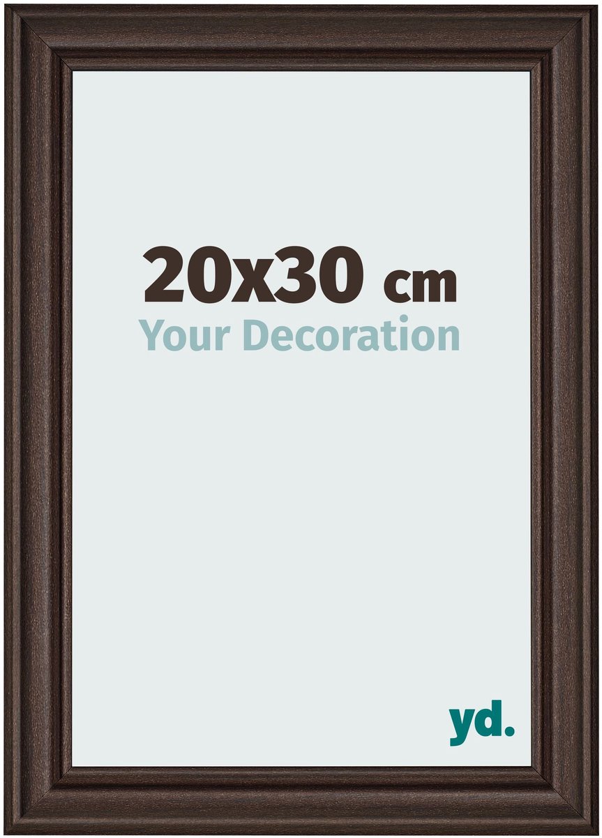 yd. Your Decoration - Fotolijst 20x30 cm - MDF - Eiken Donker - Lazio