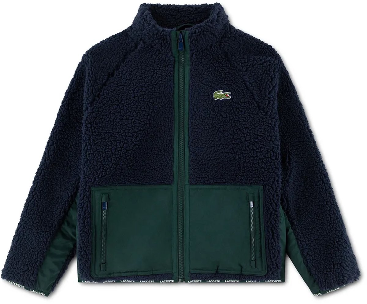 Lacoste Sherpa Jas 8 Years Kinderen Blauw