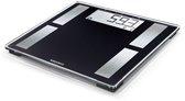Soehnle analyse personenweegschaal digitaal Shape Sense Connect 50 met Bluetooth® - 8 personen - tot 180 kg - incl. batterijen - zwart