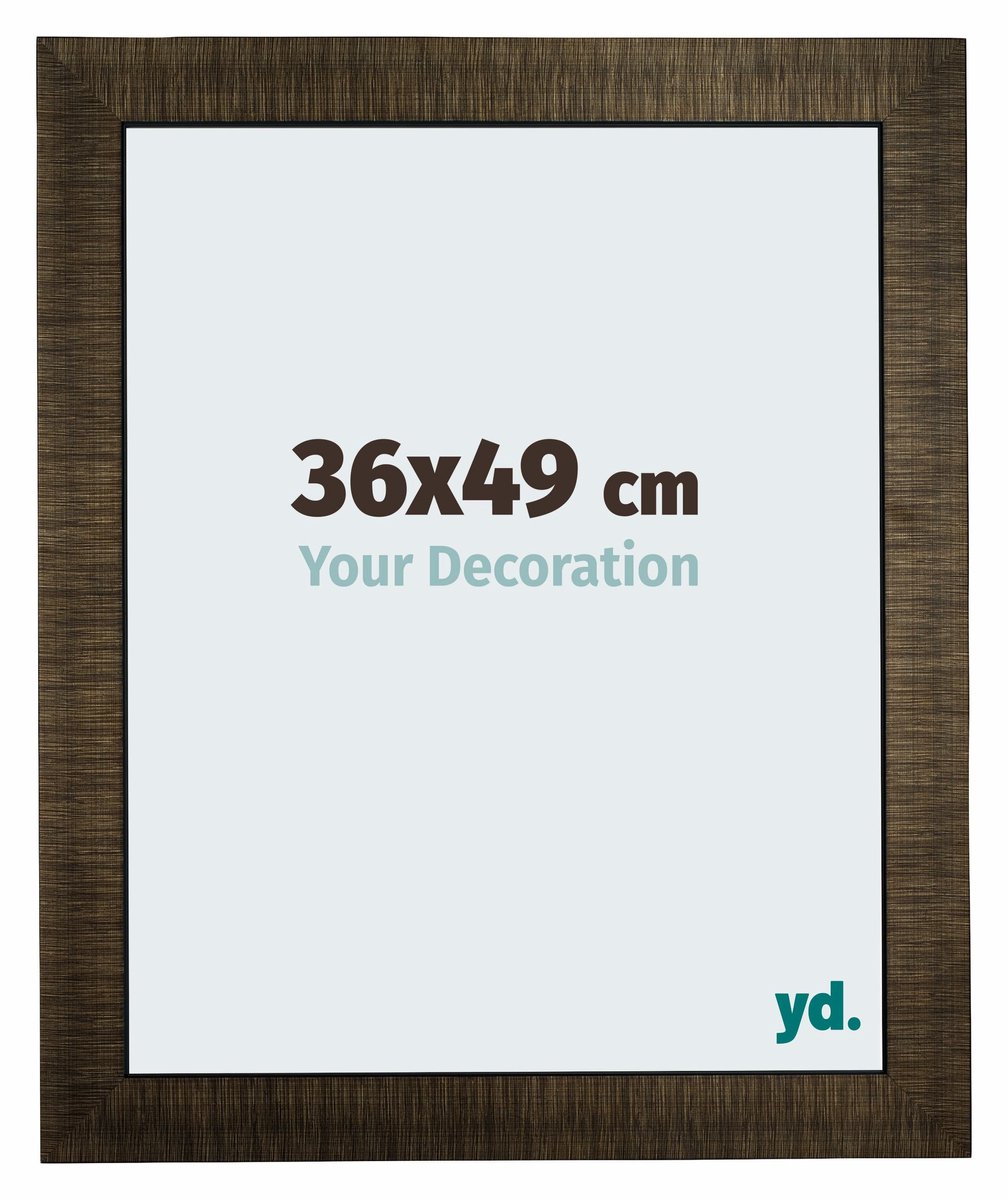 yd. Your Decoration - Fotolijst 36x49 cm - Hout - Champagne Geborsteld - Leeds