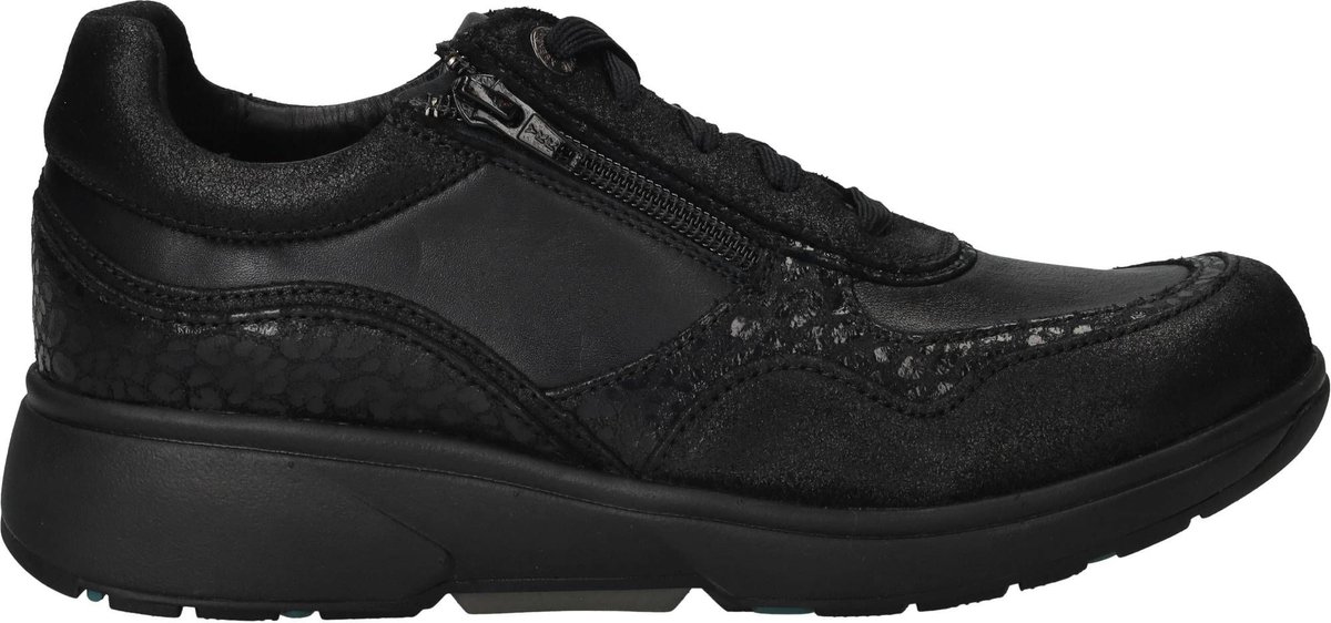 Xsensible Lima Stretchwalker HX Veterschoenen - Dames - Zwart - Maat:43