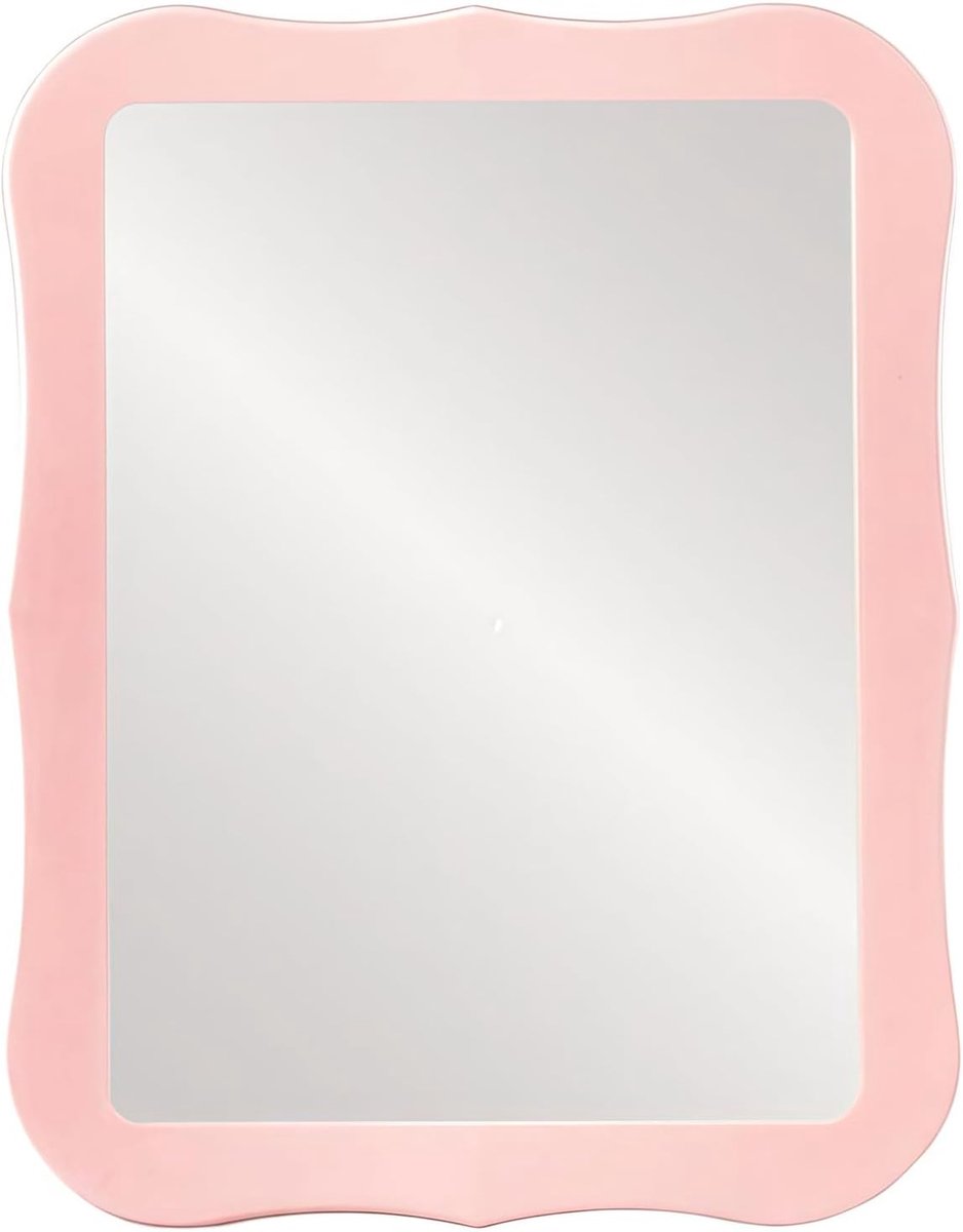 SnelShoppen - VelvetGlow Magnetische Deurspiegel 5'' X 7'', Kleine Echt Glas Make-up Spiegel met Magnetische Achterkant voor Kantoor of Kastdecoratie