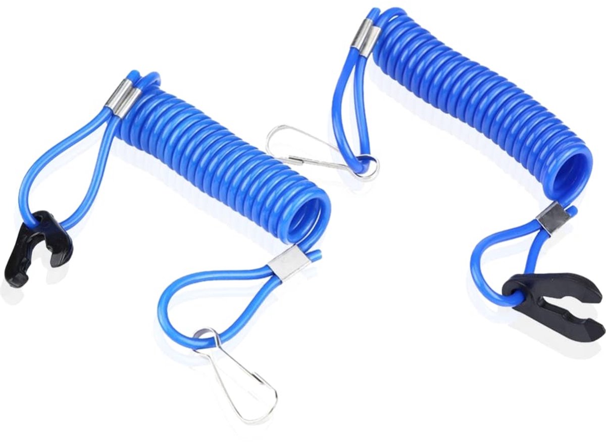 Engine Stop Switch Key Band - 2pcs - Hoogwaardige ABS kunststof - Waterdicht en lichtgewicht - Voor buitenboordmotor - ShopVlot
