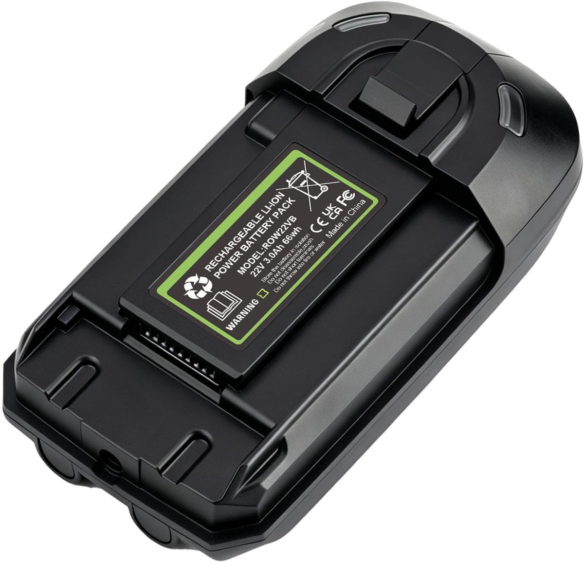 22,2 V 3000 mAh vervangende accu voor Rowenta X-Force Flex 8.60, compatibel met ZR009700, RH9638, RH9639, RH9678, RH9690, lithium-ion accu voor draadloze stofzuiger