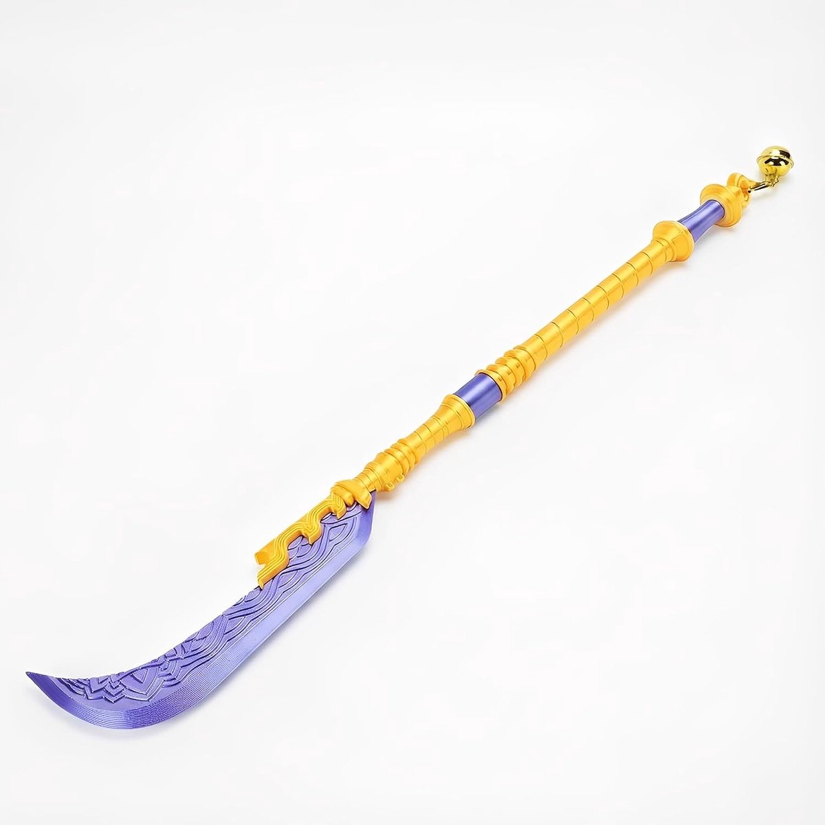 Cosplay Prop Sword, 25in Anime Sword Replica Fantasy Costume met Bel en Koord voor Anime-conventies en Fotoshoots