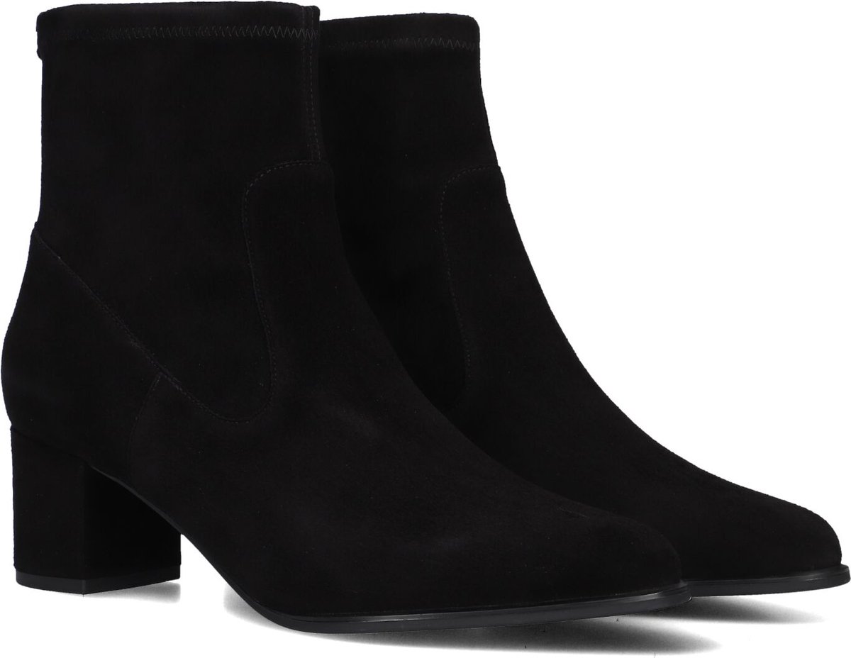 Peter Kaiser 75320 Enkellaarsjes Dames - Zwart - Maat 42