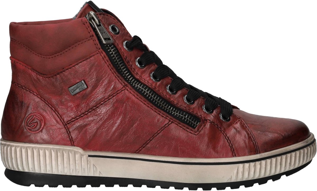 Remonte Dames Veterboot - D0772-36 Rood - Maat 40
