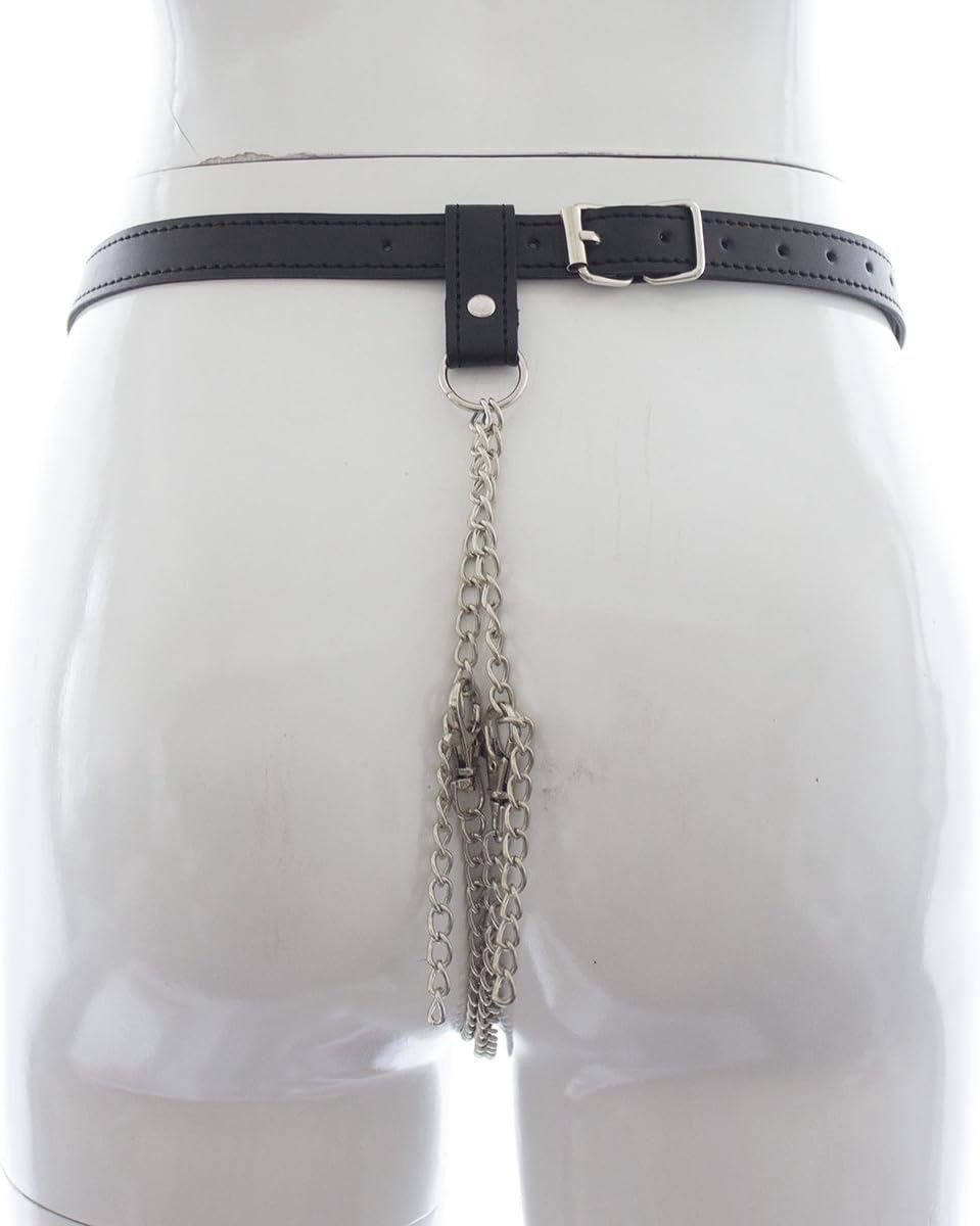 Dames Kuisheidsgordel Peniskooi Leer voor Mannen Vrouwen Les Gay String Bondage Ouvert Fetish SM Boeien Orgasme Slip