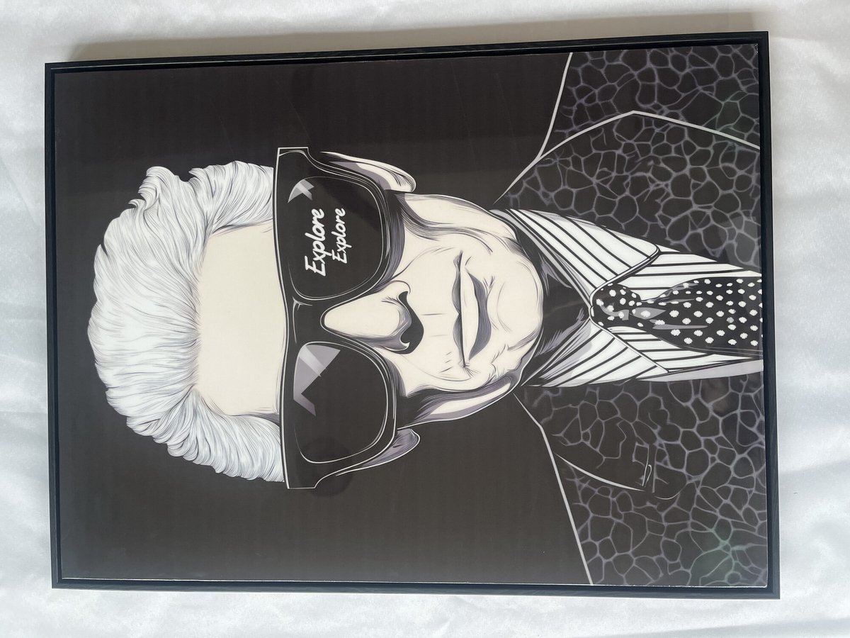 Schilderij karl lagerfeld 60x80cm