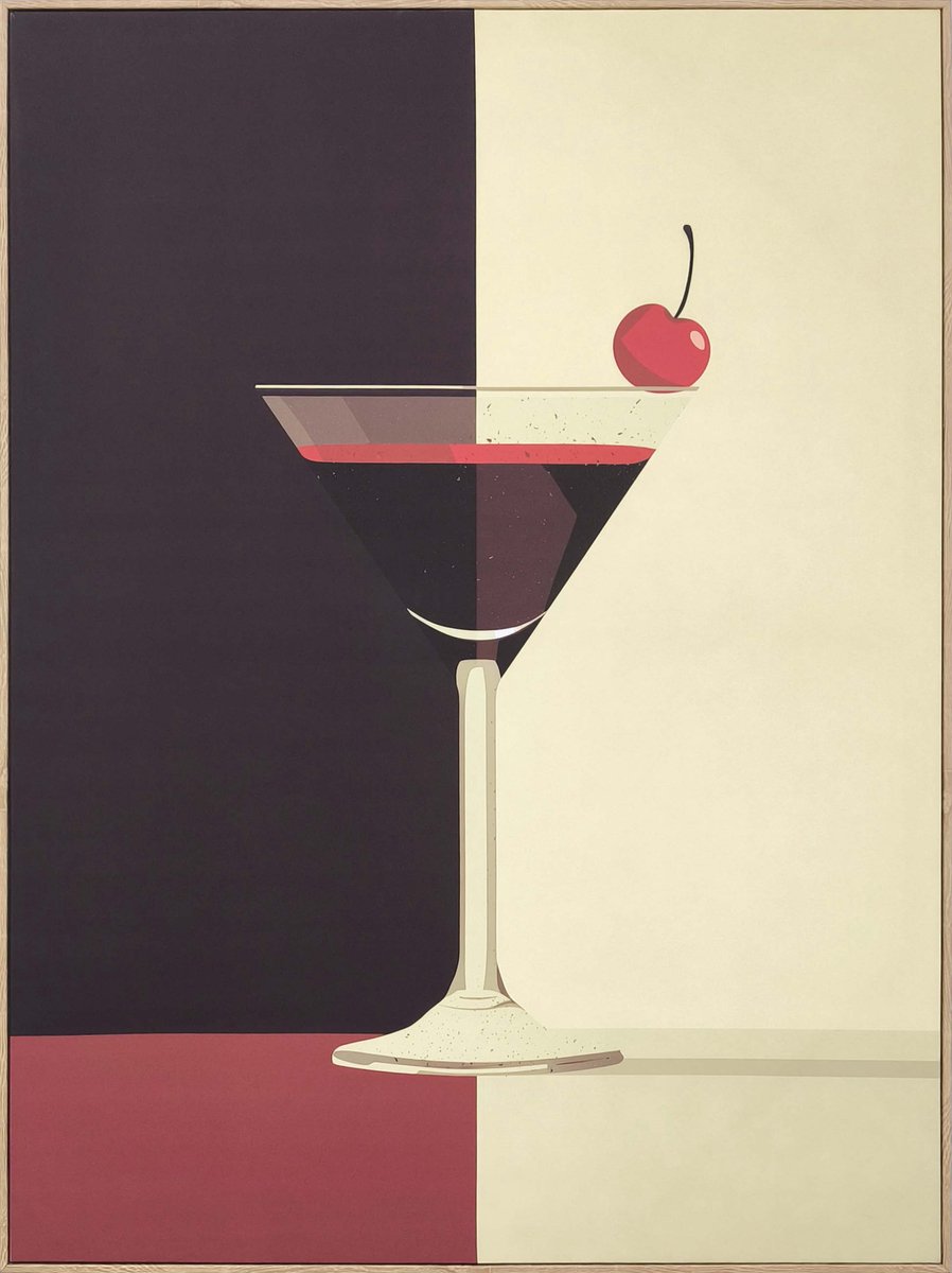 Schilderij 60x80cm Ruby Hour